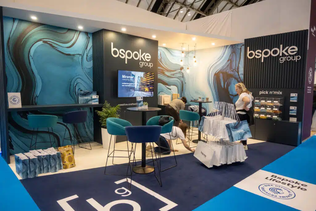 Bspoke Group exhibition stand at the BIBA conference