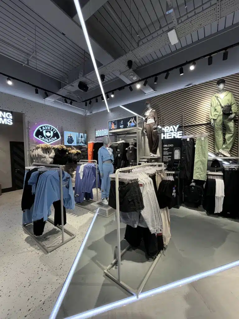 Footasylum Oxford Street flagship store interior